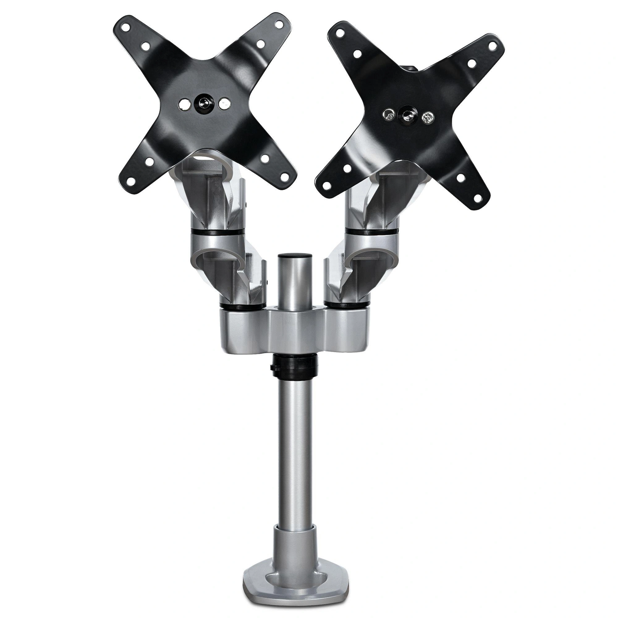 StarTech.com Brazo Articulado Prémium para Dos Monitores de hasta 30" - Soporte VESA de Altura Ajustable - Montaje Mordaza/Ojal en Escritorio - c