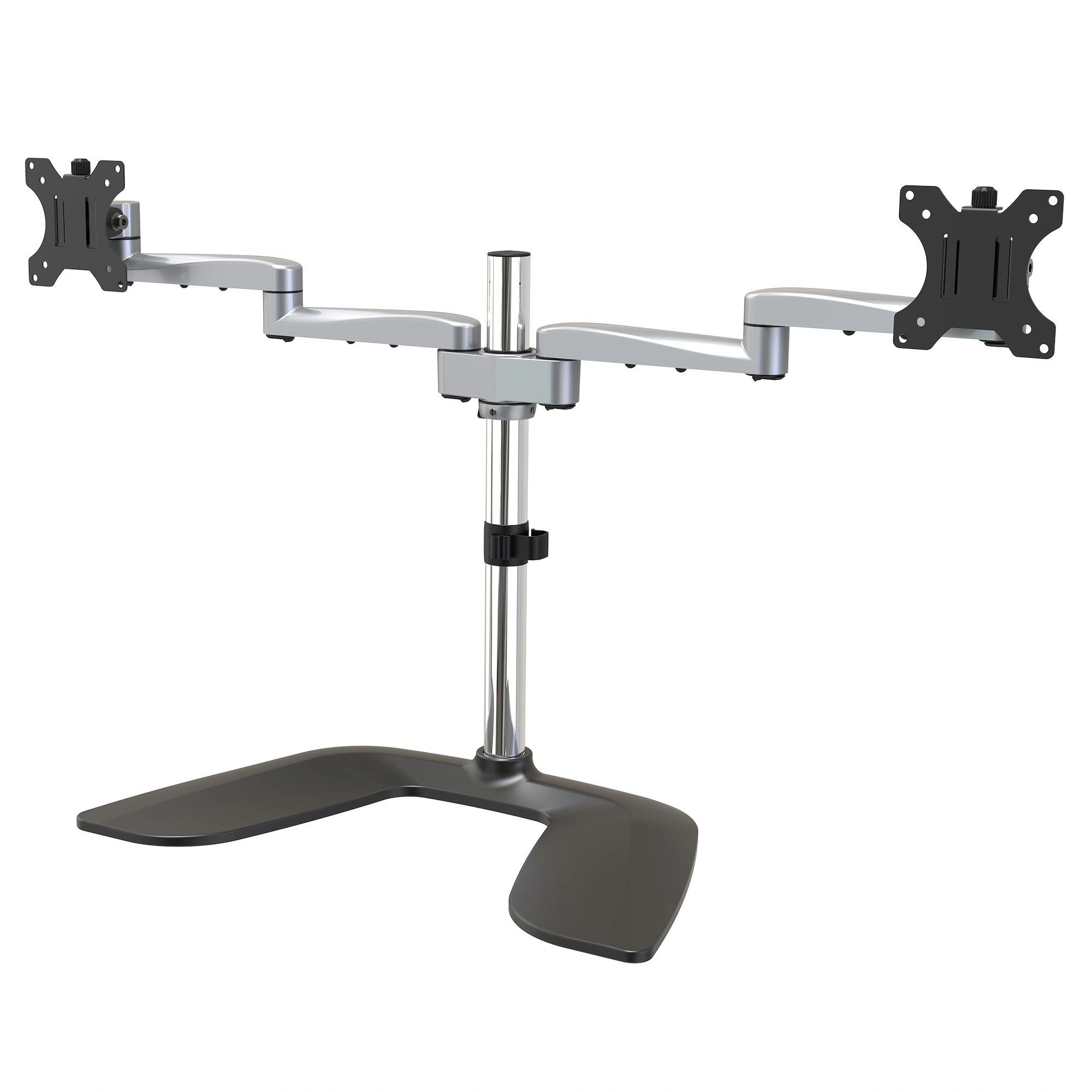 StarTech.com Soporte VESA de Escritorio para Dos Monitores - Soporte Ergonómico para Pantallas hasta 32" con Montaje VESA - Soporte Articulado Au