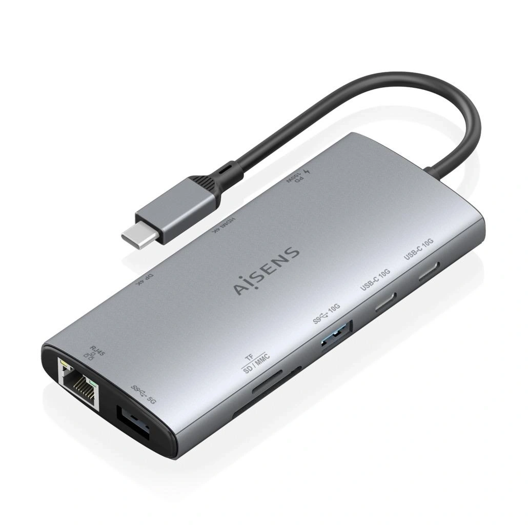 Aisens Docking Station Asuc-10p050-gr – imagen 2