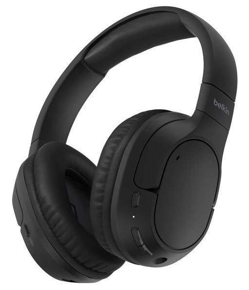 Belkin AUD009HQBK auricular y casco Auriculares Inalámbrico Diadema Llamadas/Música USB Tipo C Bluetooth Negro
