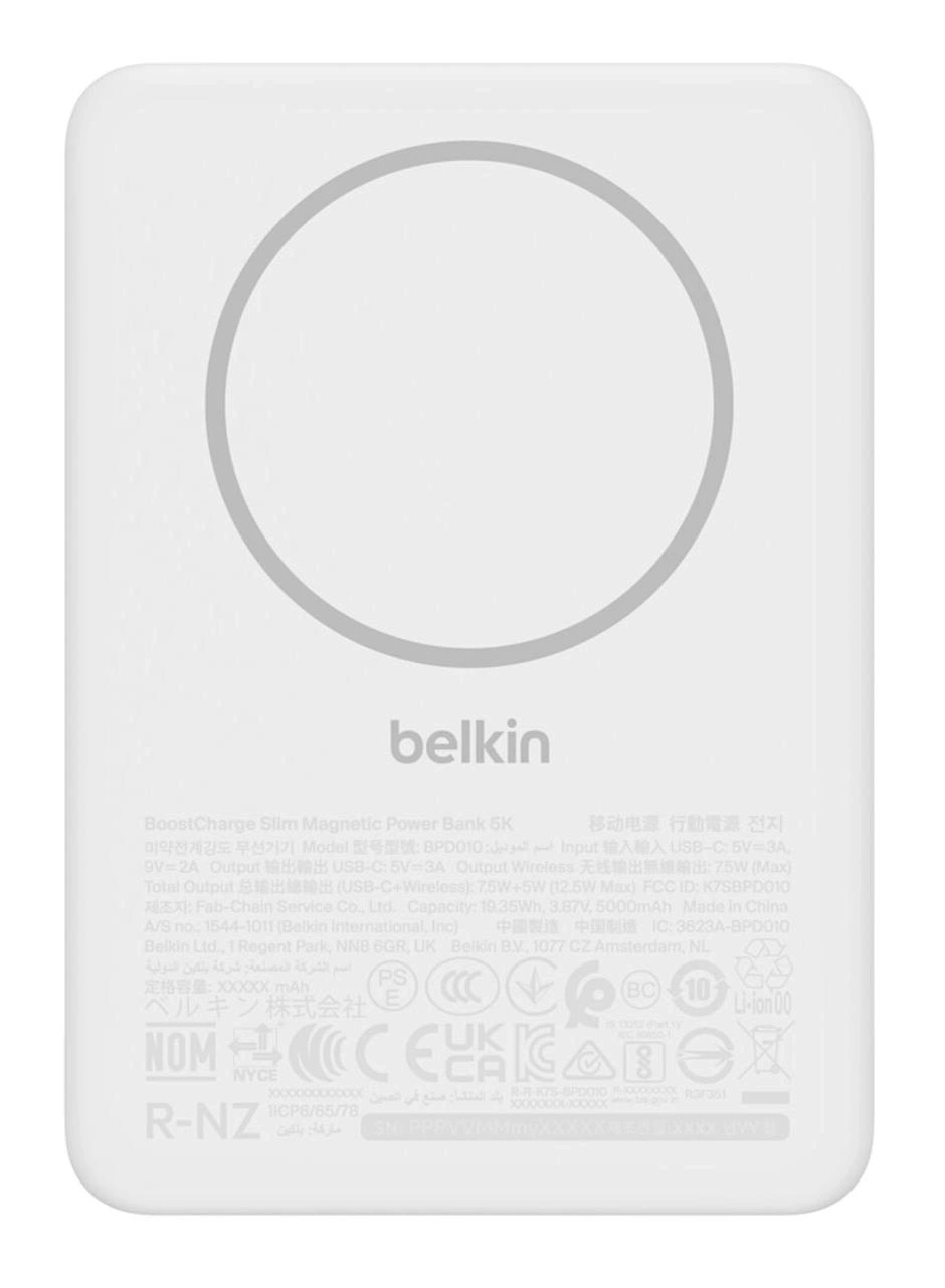 Belkin BPD010hqWH 5000 mAh Cargador inalámbrico Blanco – imagen 5