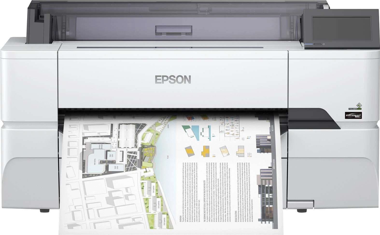 Epson SureColor SC-T3405N - wireless printer (No stand)