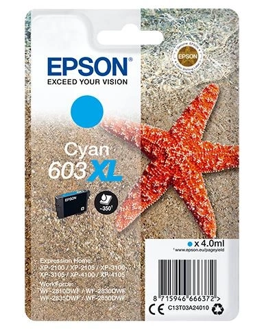 Epson Singlepack Cyan 603XL Ink – imagen 3