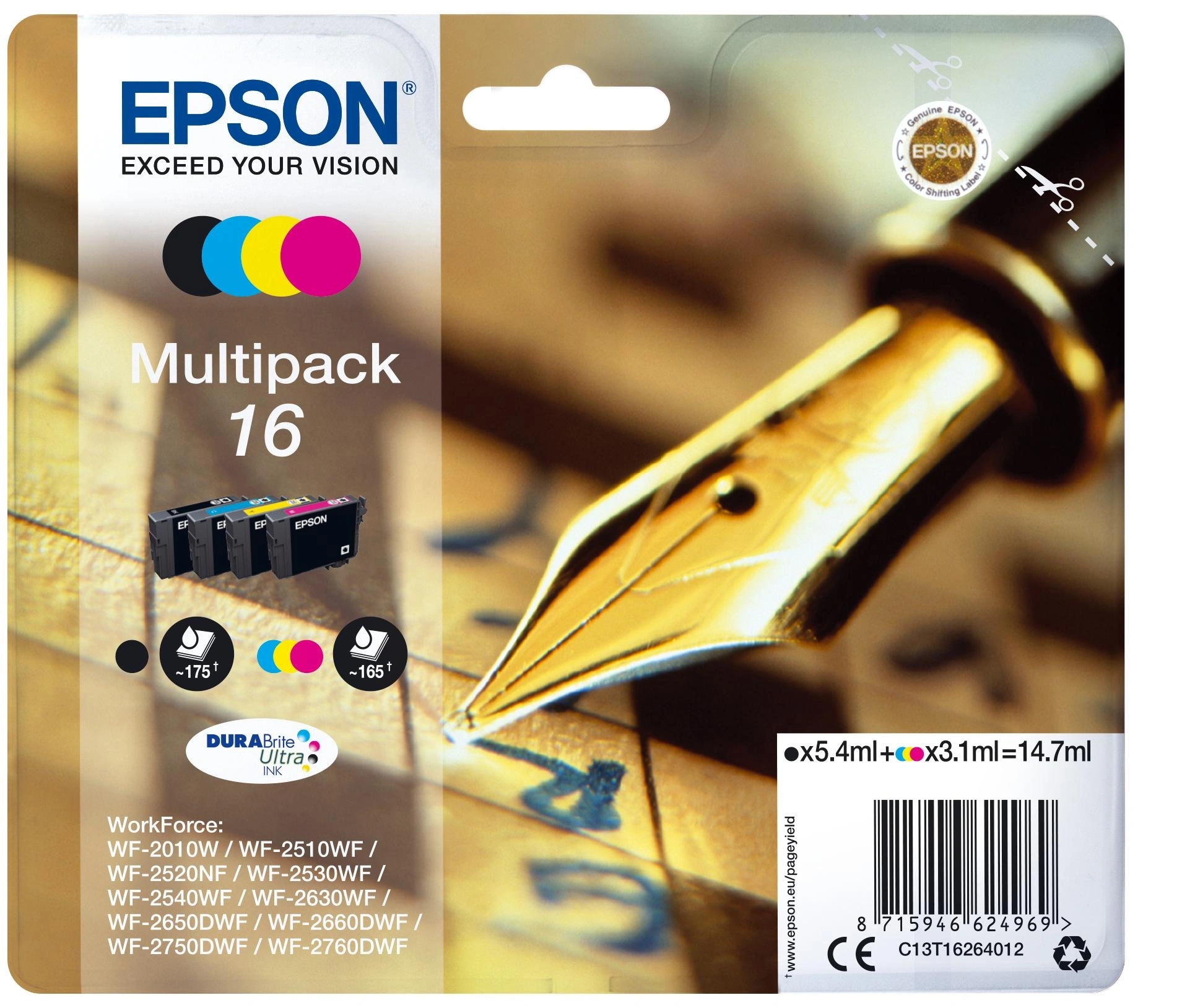 Epson Ink Cartucho De Tinta Durabrite Ultra 16 – imagen 3