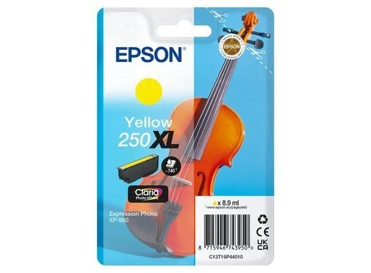 Epson 250XL cartucho de tinta amarillo (original)