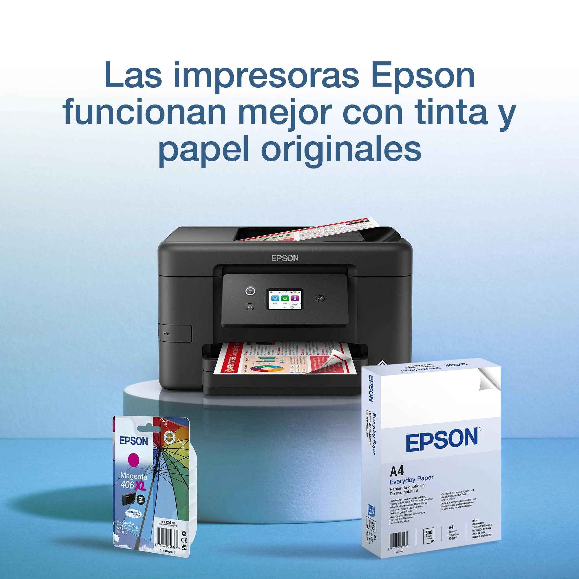 Epson 406XL (T17H3) cartucho de tinta magenta (original)