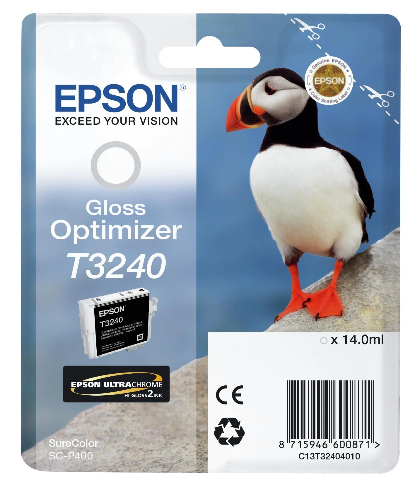 Cartucho Tinta Epson C13T32404010 Sc-P400 Optimizador Brillo – imagen 2