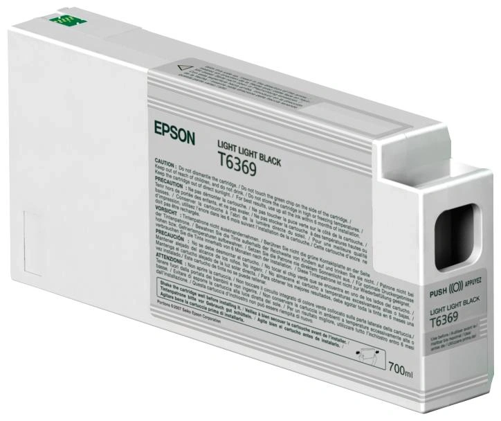 Epson T6369 cartucho gris claro XL (original) – imagen 2