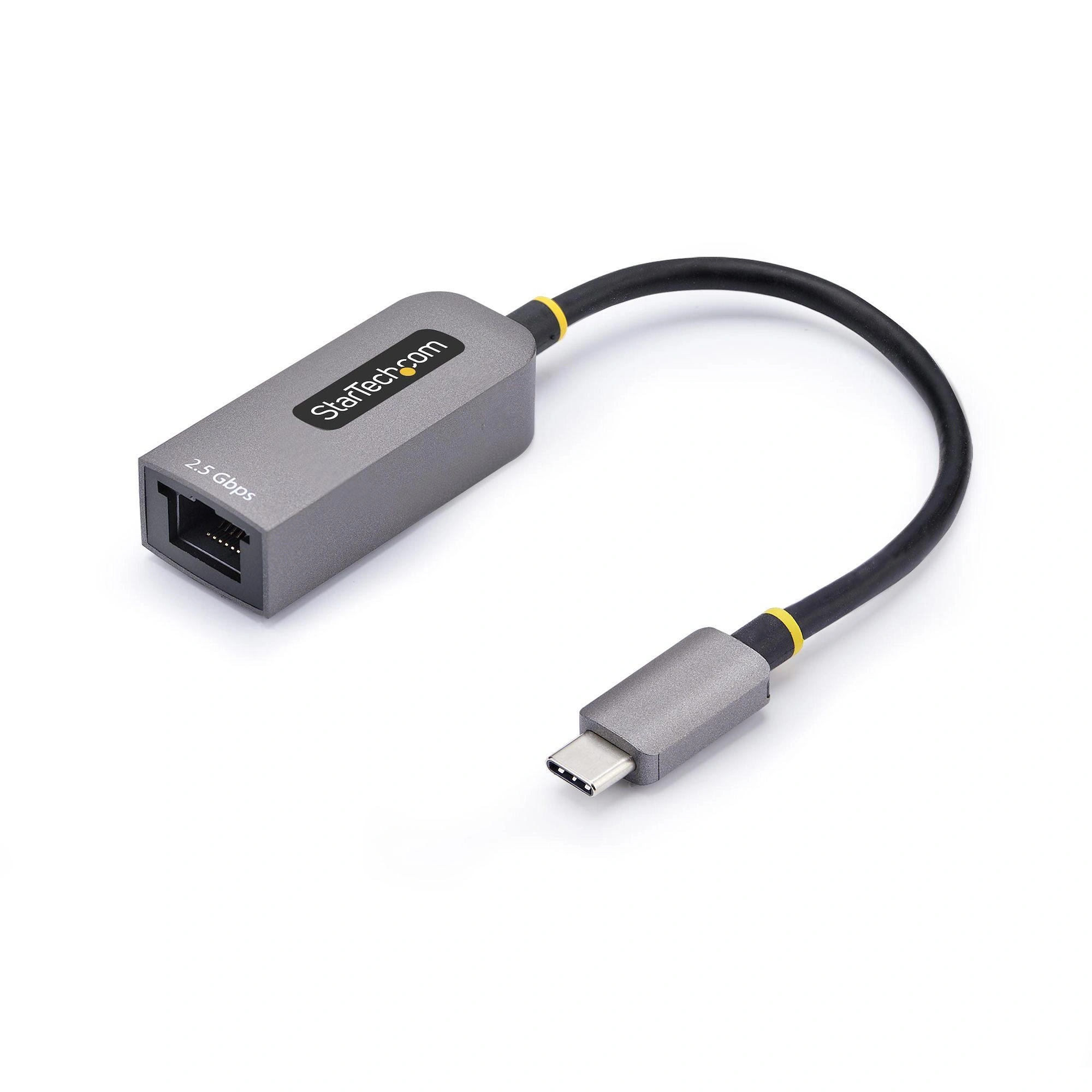 StarTech.com Adaptador de Red Ethernet de 2,5Gb USB Tipo C - Adaptador USB 3.1 USB-C a RJ45 - 2.5GBASE-T - Compatible con Thunderbolt - para Wind