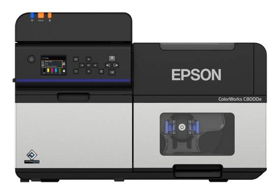 Epson ColorWorks C8000e (BK) impresora de etiquetas Inyección de tinta Color 600 x 1200 DPI 300 mm/s Inalámbrico y alámbrico Ethernet
