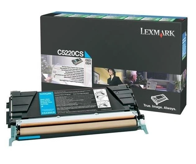Lexmark C5220CS toner cian (original)