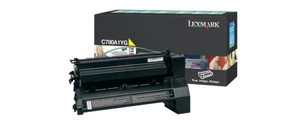 Lexmark C780A1YG cartucho de tóner 1 pieza(s) Original Amarillo