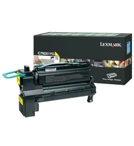 Lexmark C792X1YG cartucho de tóner 1 pieza(s) Original Amarillo