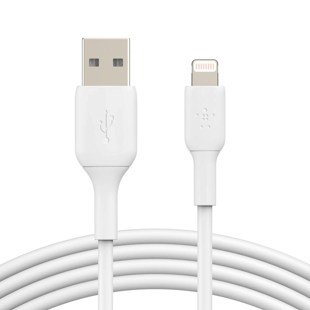 Belkin CAA001BT1MWH cable de conector Lightning 1 m Blanco