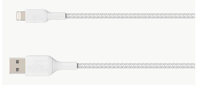 Belkin CAA002BT1MWH cable de conector Lightning 1 m Blanco