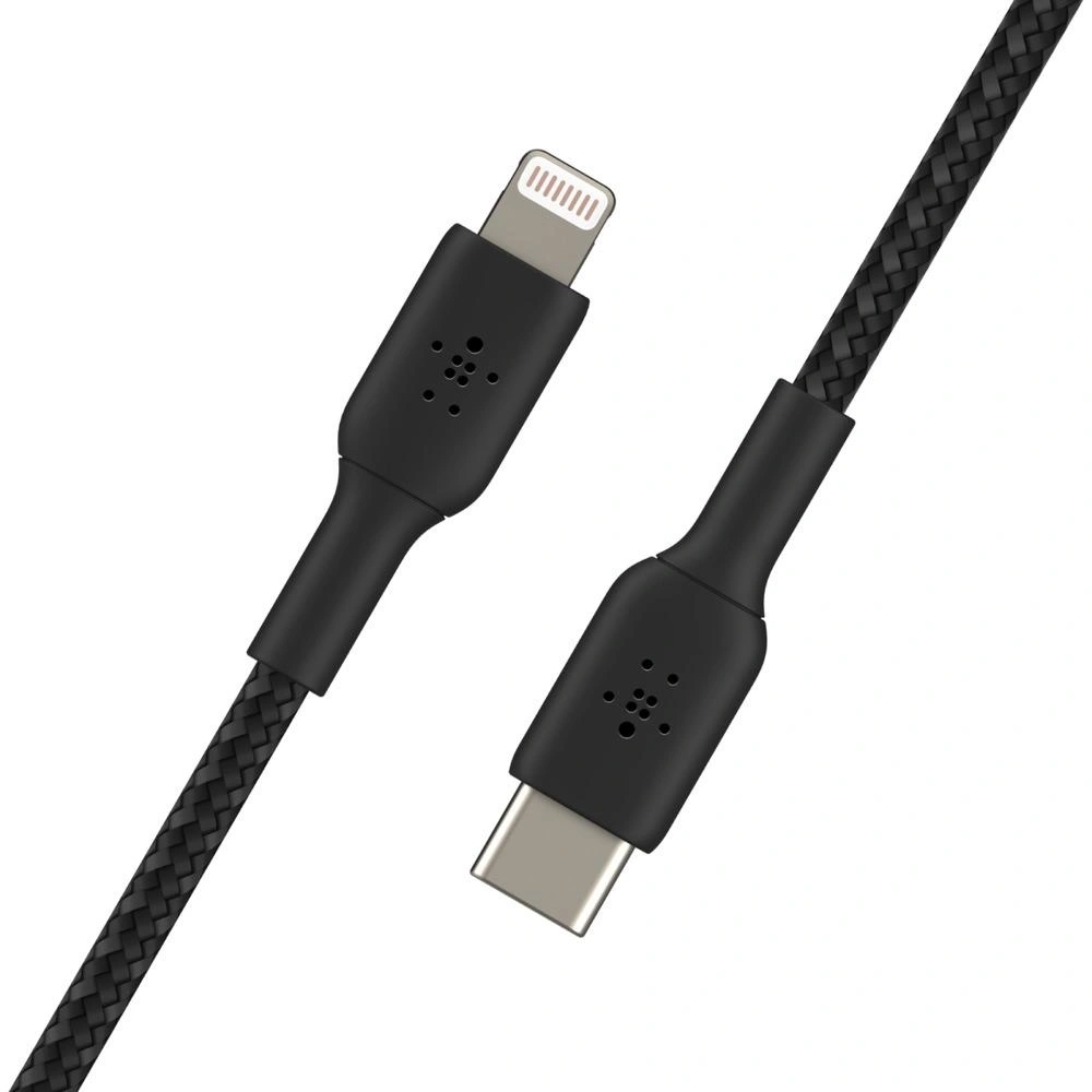 Belkin CAA004BT1MBK cable de conector Lightning 1 m Negro