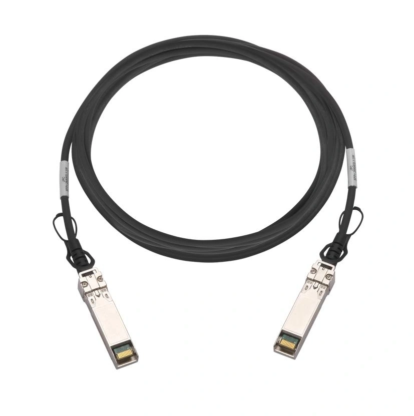 QNAP CAB-DAC15M-Q28B4 Cable de fibra óptica e InfiniBand 1,5 m QSFP28 Negro