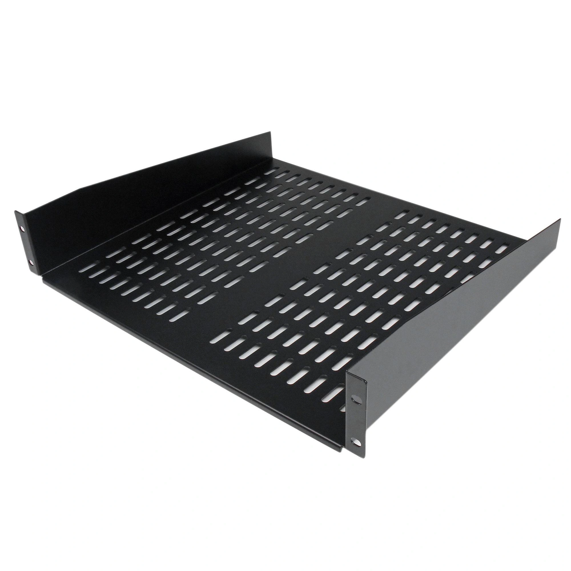 StarTech.com Estante Bandeja Ventilado Cantilever para Armario Rack de Servidores 2U Profundidad Fija - 22kg