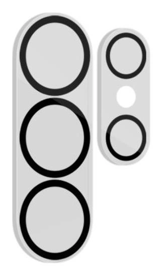 Celly CAMERALENS1165 protector de pantalla o trasero para teléfono móvil Protector para lentes de cámara Samsung 1 pieza(s)