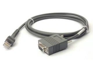 Zebra CBA-R01-S07PBR cable de serie Gris 2,1336 m RS232 DB9