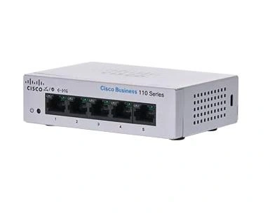 Cisco CBS110 No administrado L2 Gigabit Ethernet (10/100/1000) 1U Gris