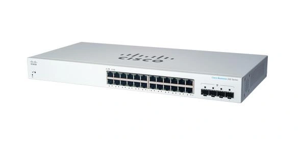 Cisco CBS220-24T-4G Gestionado L2 Gigabit Ethernet (10/100/1000) 1U Blanco