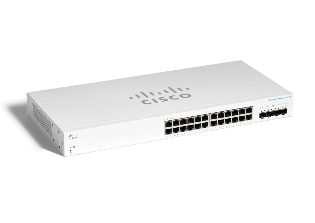 Cisco CBS220-24T-4X Gestionado L2 Gigabit Ethernet (10/100/1000) Blanco