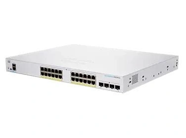 Cisco CBS250-24FP4XEU-RF switch Gestionado L2/L3 Gigabit Ethernet (10/100/1000) Plata