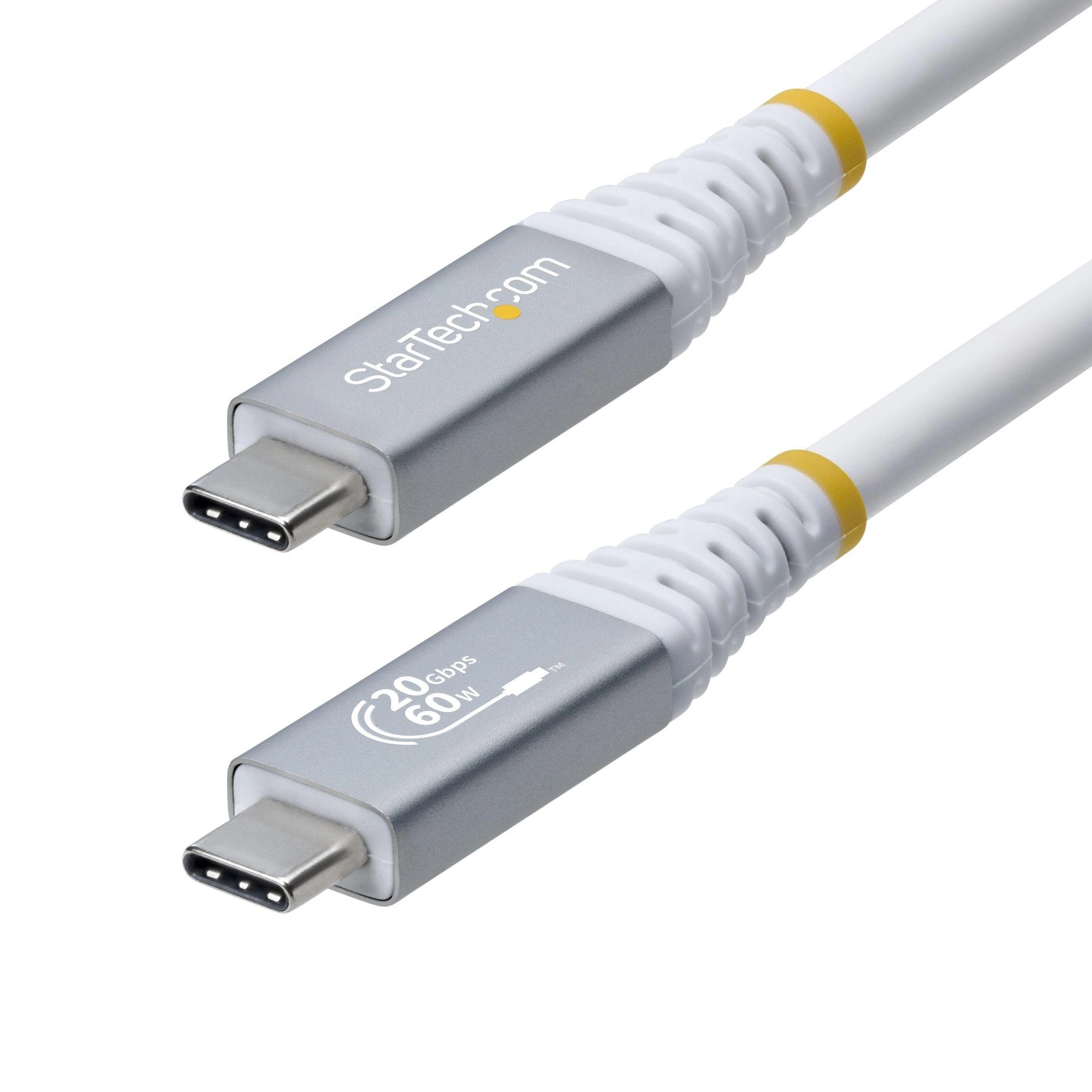 StarTech.com Cable USB4 3m - Cable USB-C Certificado USB-IF - 20Gbps - PD 240W EPR - 4K120 - DP 1.4 - Cable USB Tipo C - Recubrimiento de TPE - B