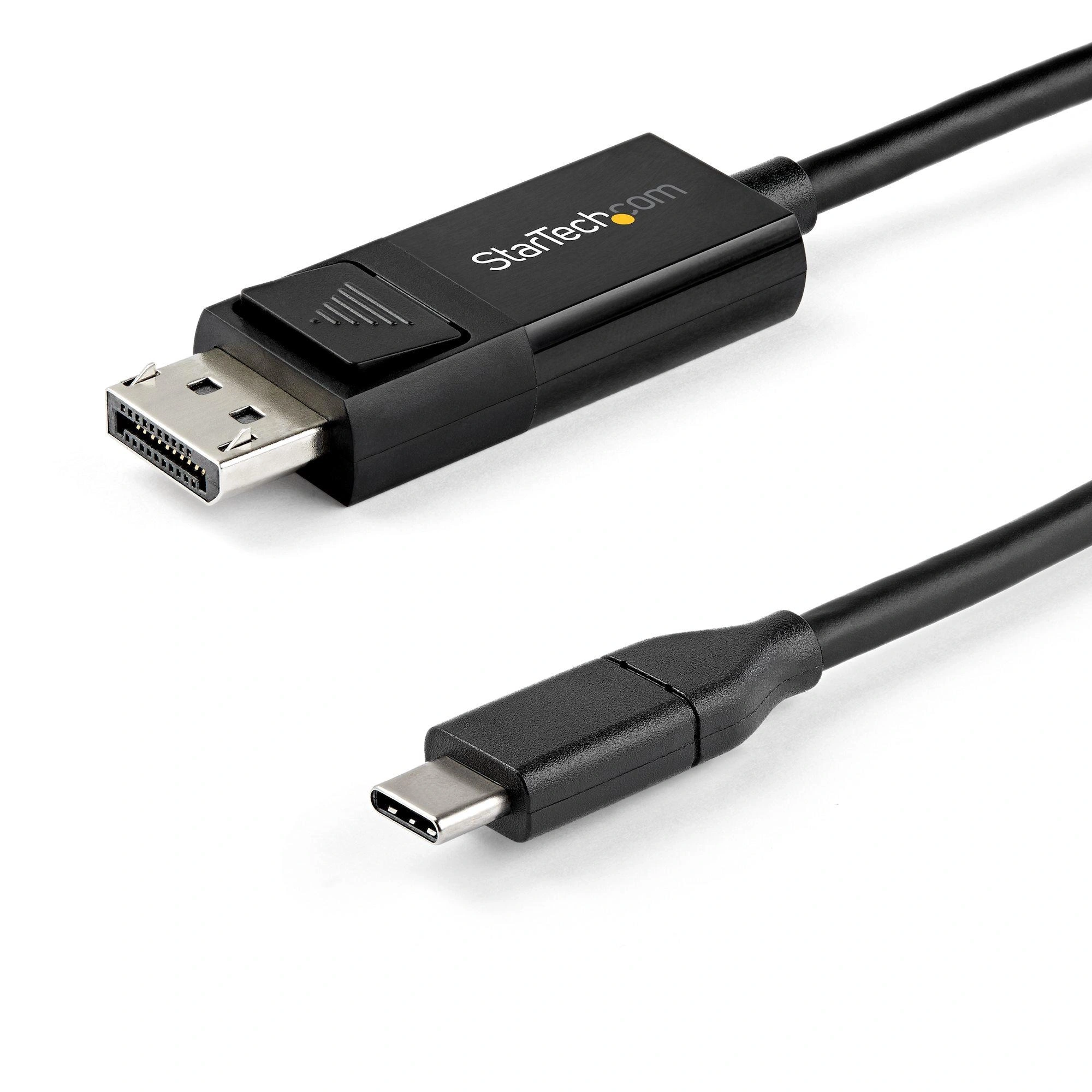 StarTech.com Cable de 1m USB-C a DisplayPort 1.4 - Convertidor Bidireccional Adaptador de Vídeo USB Tipo C - HBR3/HDR/DSC - Cable Conversor para