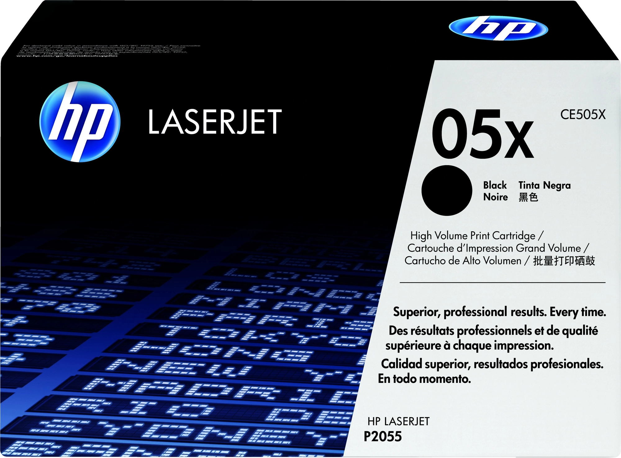 Hp cartucho de tóner original laserjet 05x de alta capacidad ce505x – imagen 3