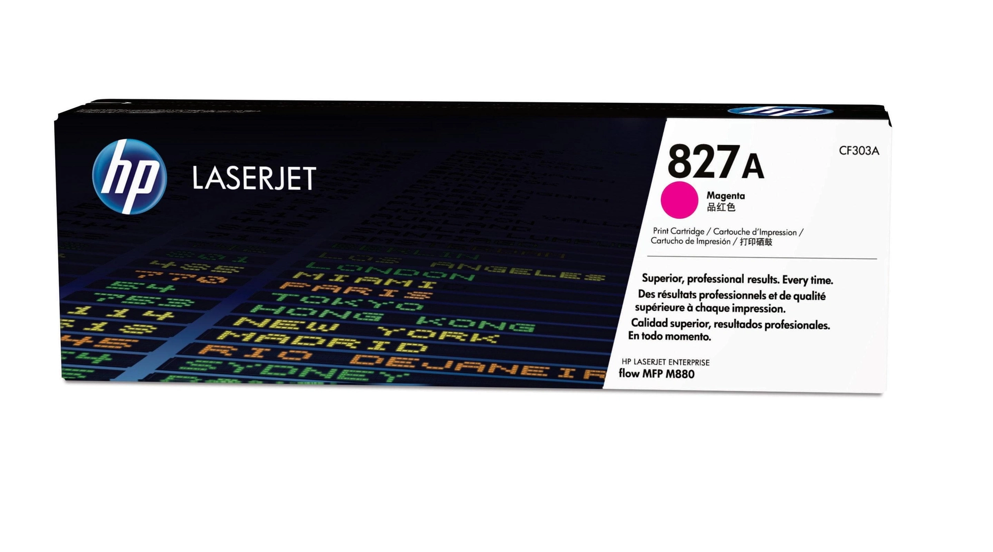 HP Cartucho de tóner original LaserJet 827A magenta
