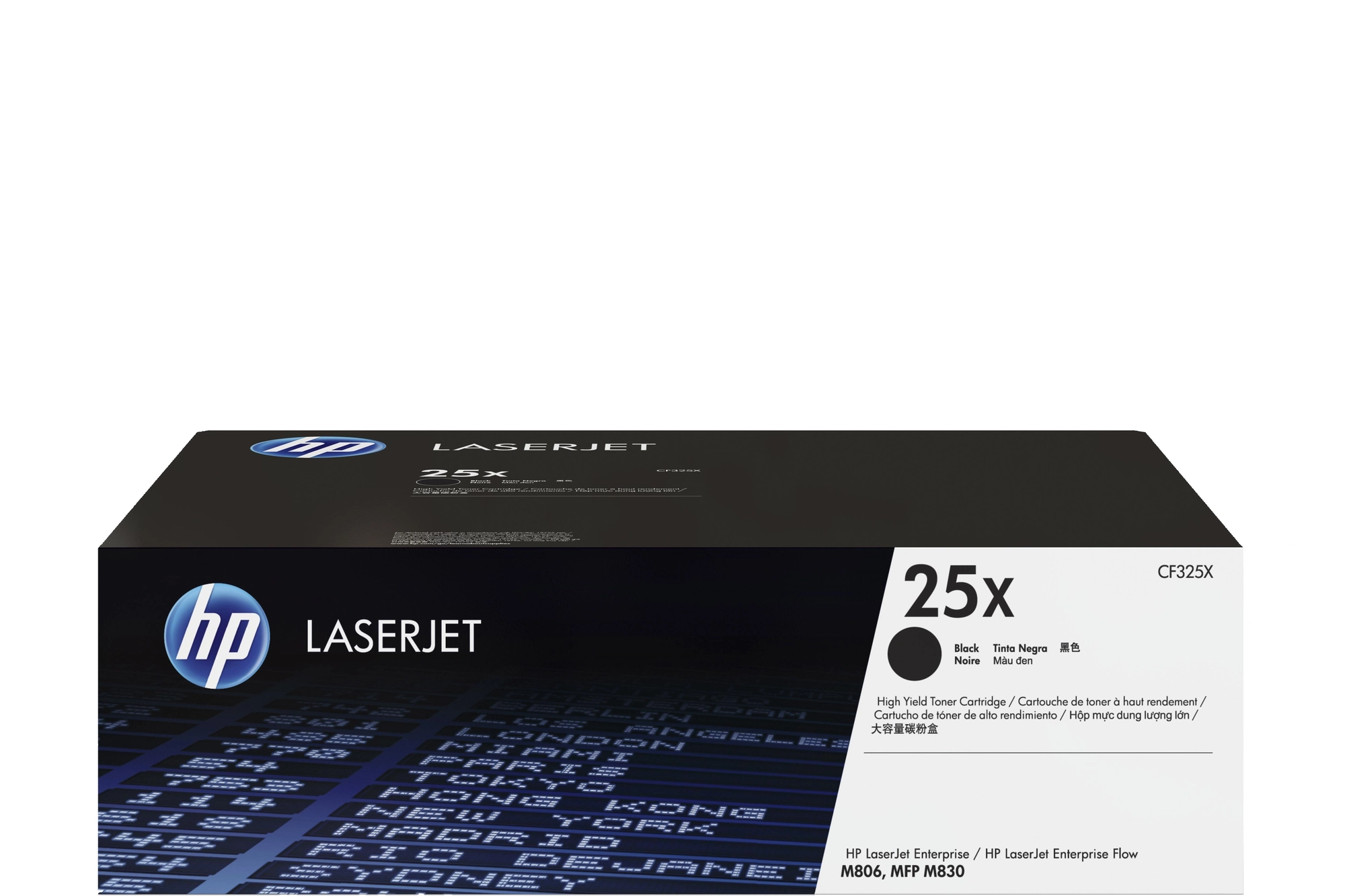 HP Cartucho de tóner original LaserJet 25X de alta capacidad negro