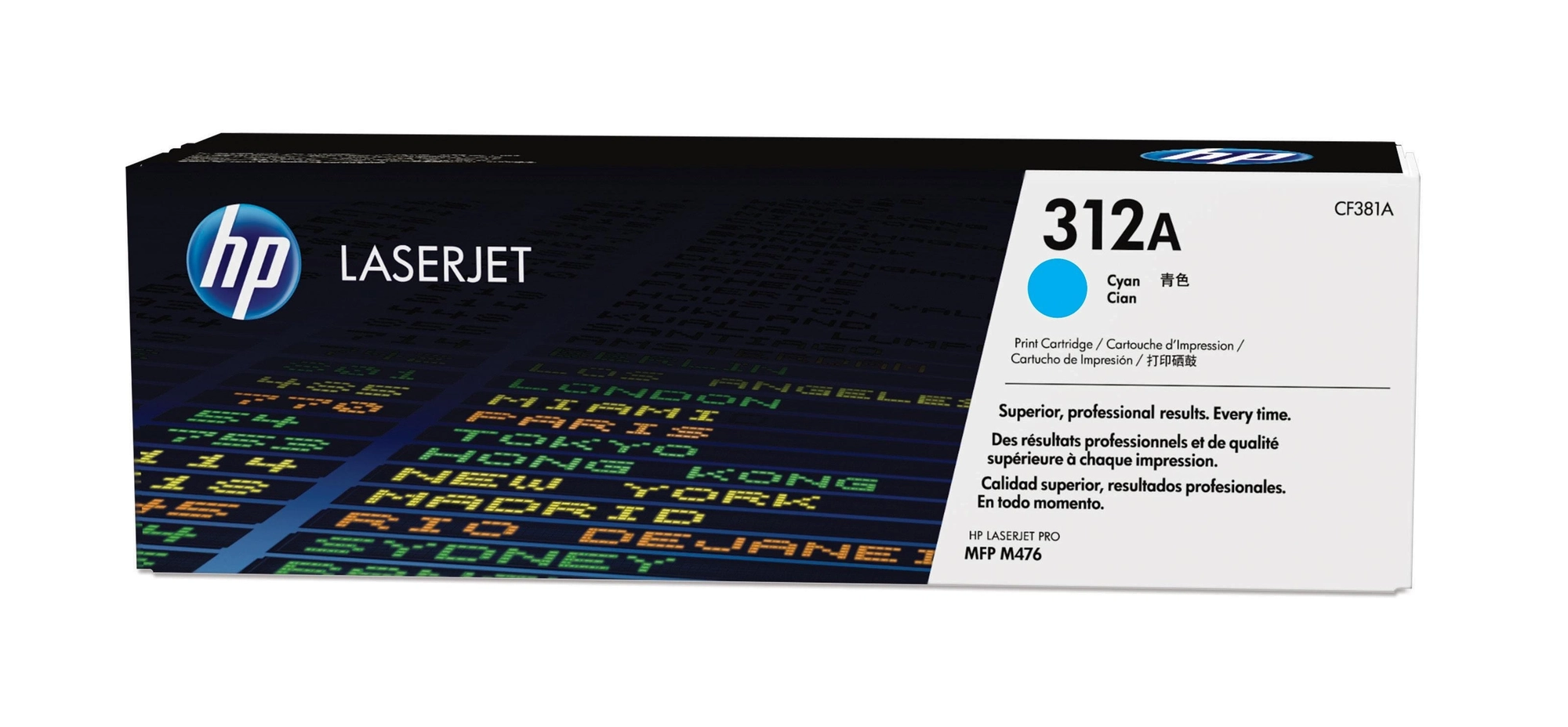 HP Cartucho de tóner 312A cian para LaserJet