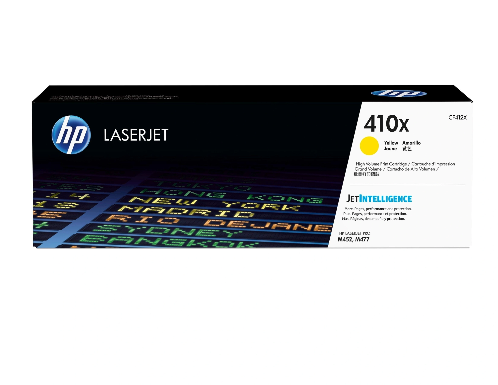 HP Cartucho de tóner original LaserJet 410X amarillo de alta capacidad