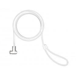 Compulocks CL15W cable antirrobo Plata, Blanco