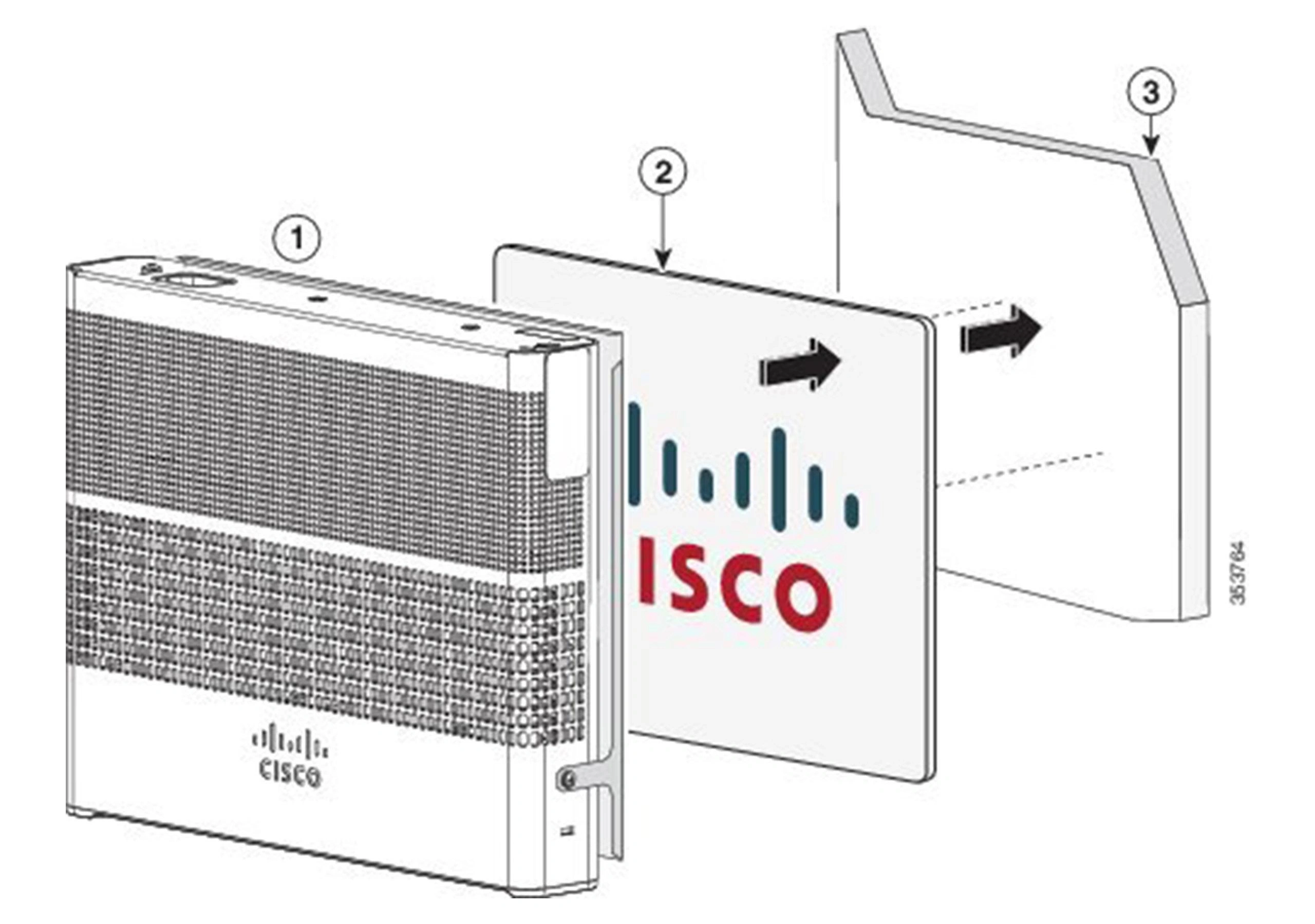 Cisco CMPCT-MGNT-TRAY= kit de montaje Blanco