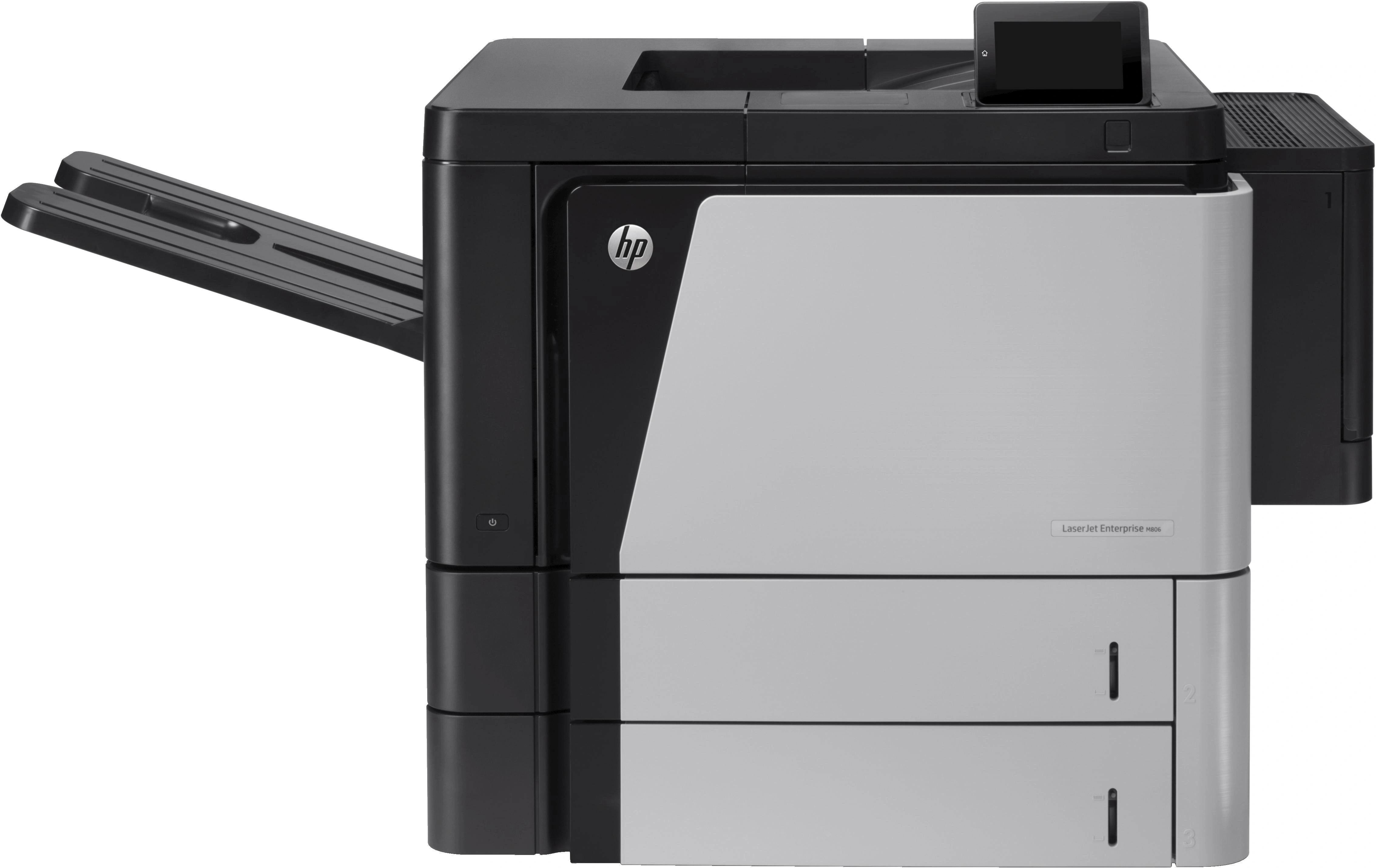 HP LaserJet Enterprise M806dn Inalámbrico Blanco y negro Impresora, Solo Ethernet; A doble cara