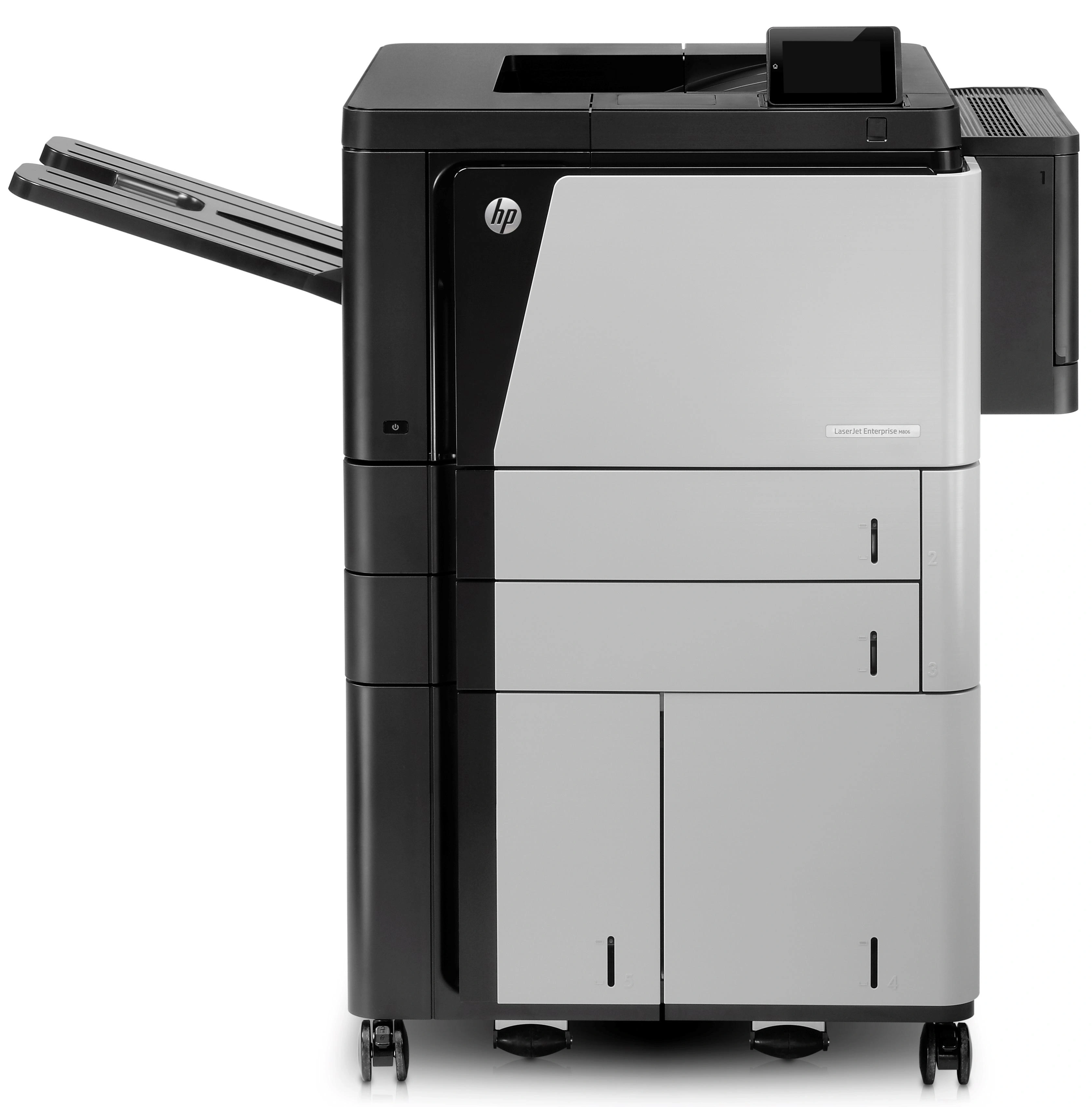 HP LaserJet Enterprise M806x+ Blanco y negro Impresora, Solo Ethernet; A doble cara