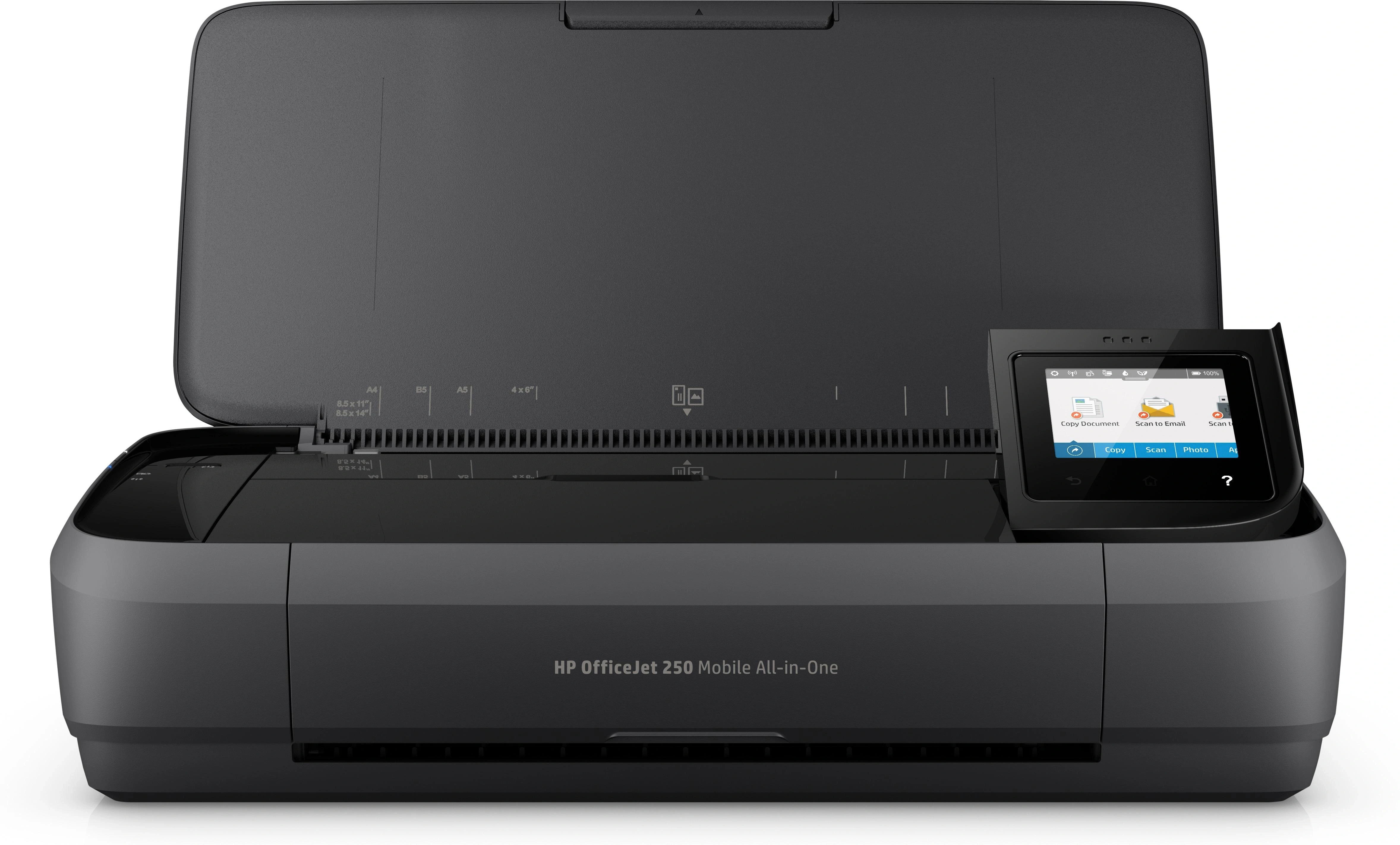 HP OfficeJet Mobile 250 Inalámbrico All-in-One Color Impresora, Fotocopiadora, escáner
