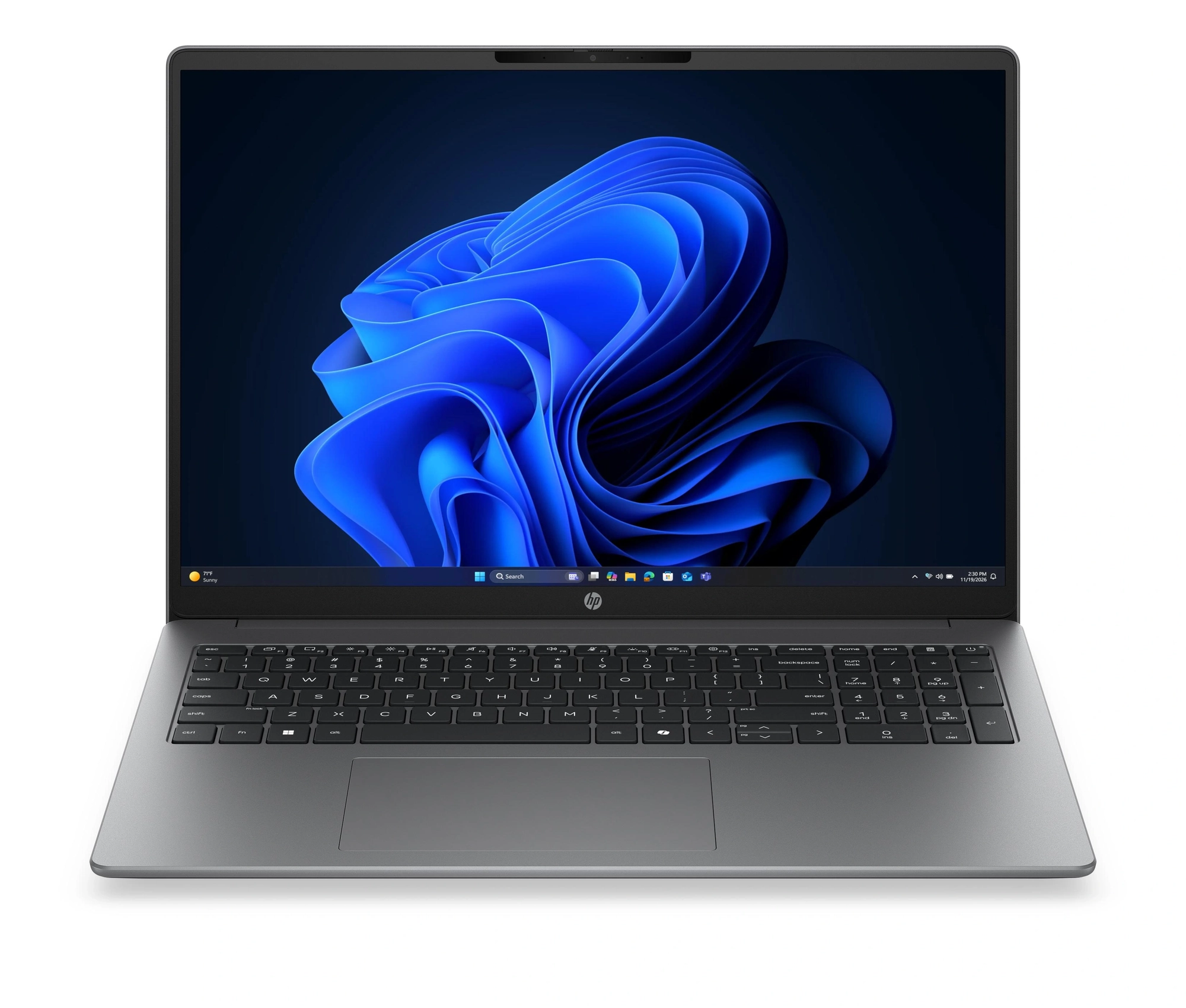 HP 200 G2i 16 inch Notebook PC Intel Core 7 150U Portátil 40,6 cm (16") WUXGA 16 GB DDR5-SDRAM Wi-Fi 6 (802.11ax) Windows 11 Pro Plata