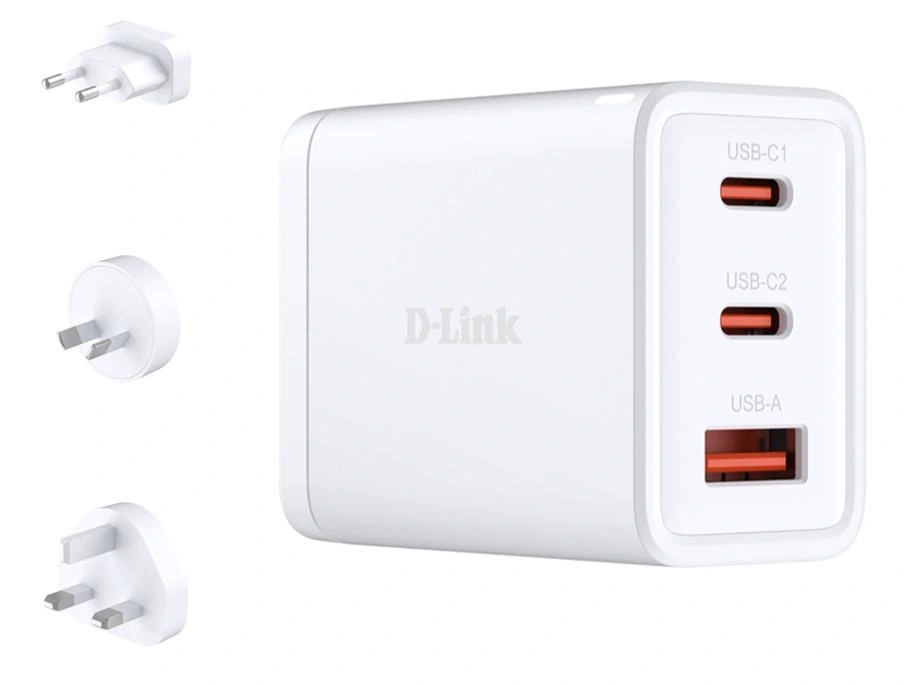D-Link DCP-651 cargador de dispositivo móvil Universal Blanco Corriente alterna Carga rápida Interior