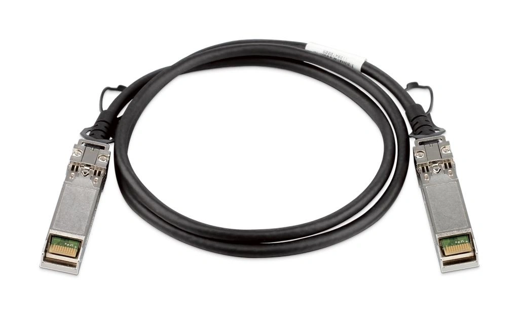 D-Link DEM-CB100S Cable de fibra óptica e InfiniBand 1 m SFP+ Negro