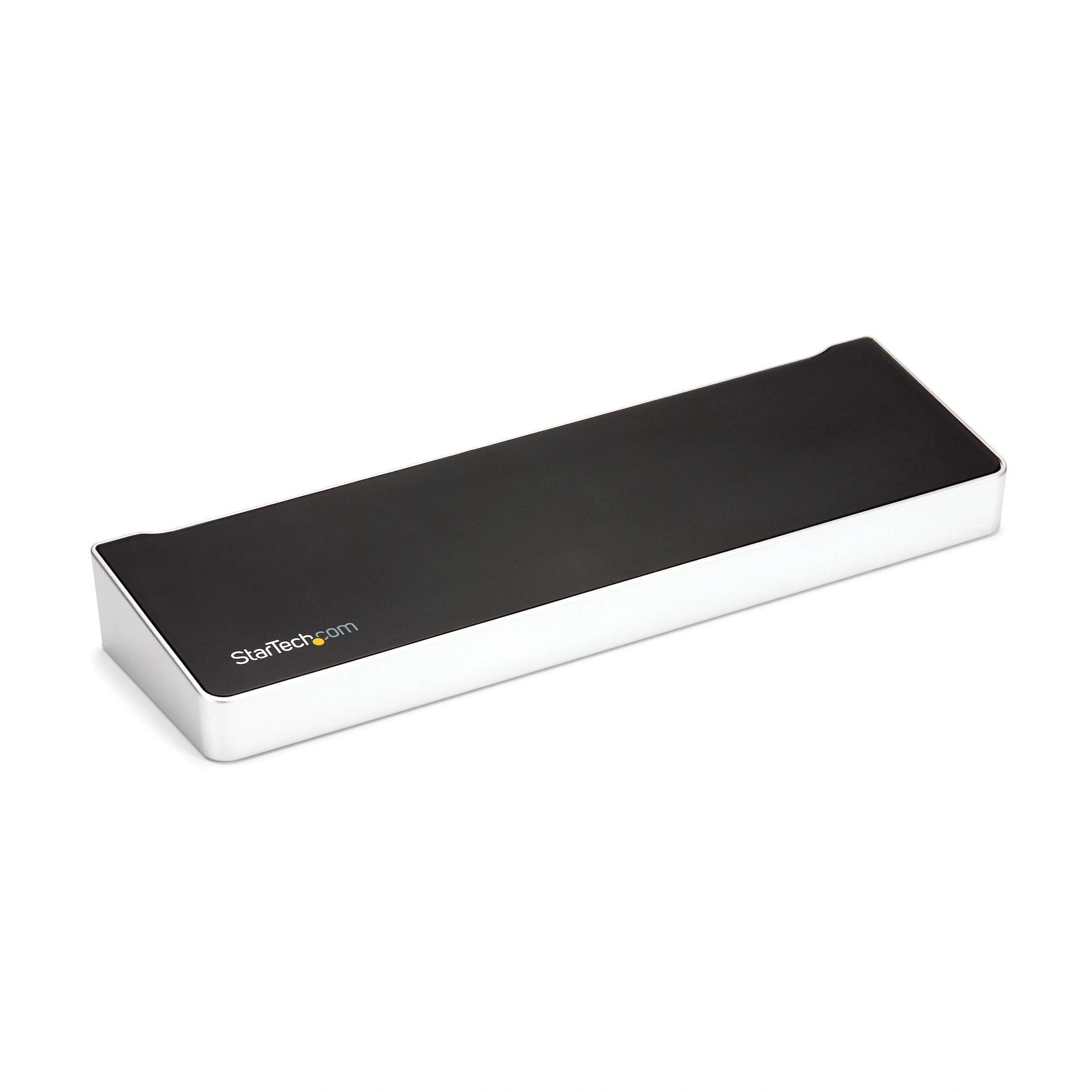 StarTech.com Dock USB-C para 3 Monitores 4K - Hub Ladrón de 5 Puertos USB 3.2 5Gbps - HDMI y DisplayPort - Mac y Windows - Docking Station - PD 1