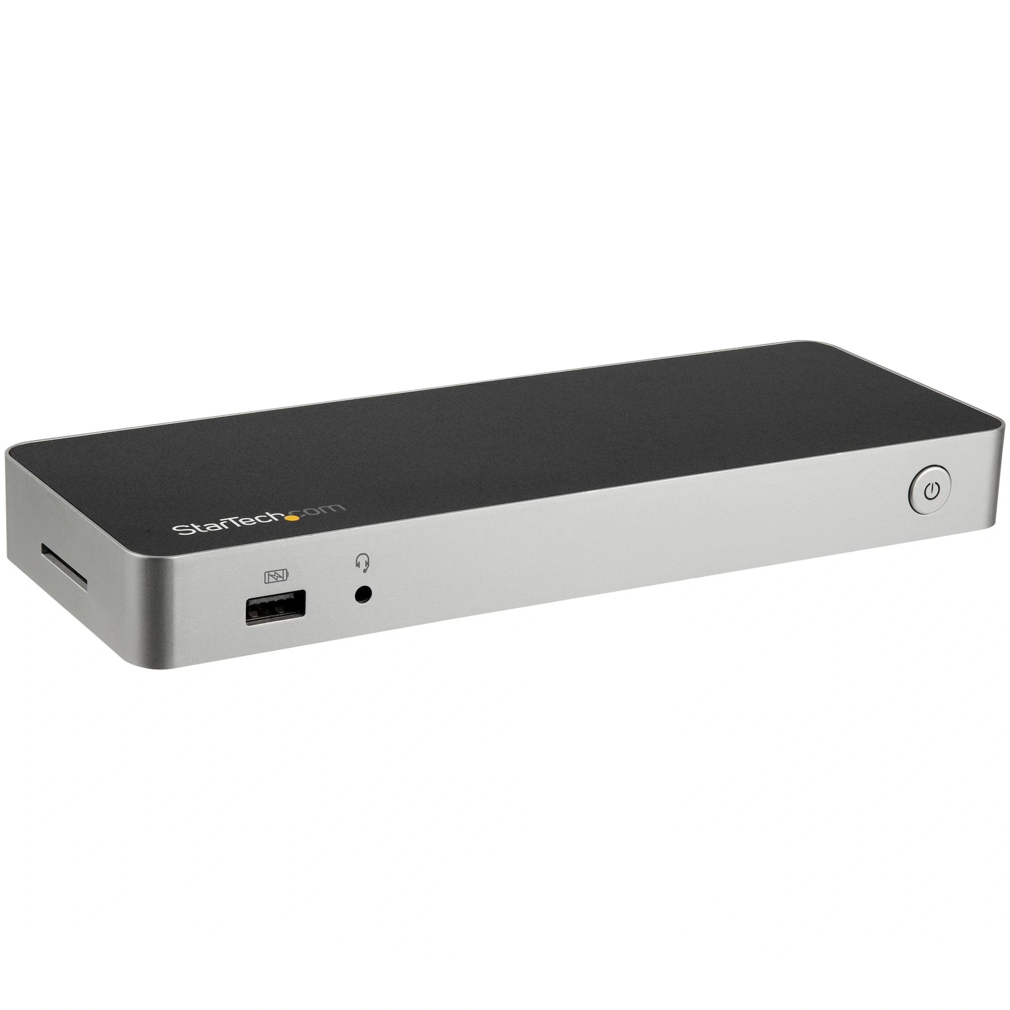 StarTech.com Dock USB C para 2 Monitores 4K 30Hz con HDMI y DisplayPort - Entrega de Potencia 60W - SD - Hub 4x Puertos USB-A 3.0 - Gb Ethernet -