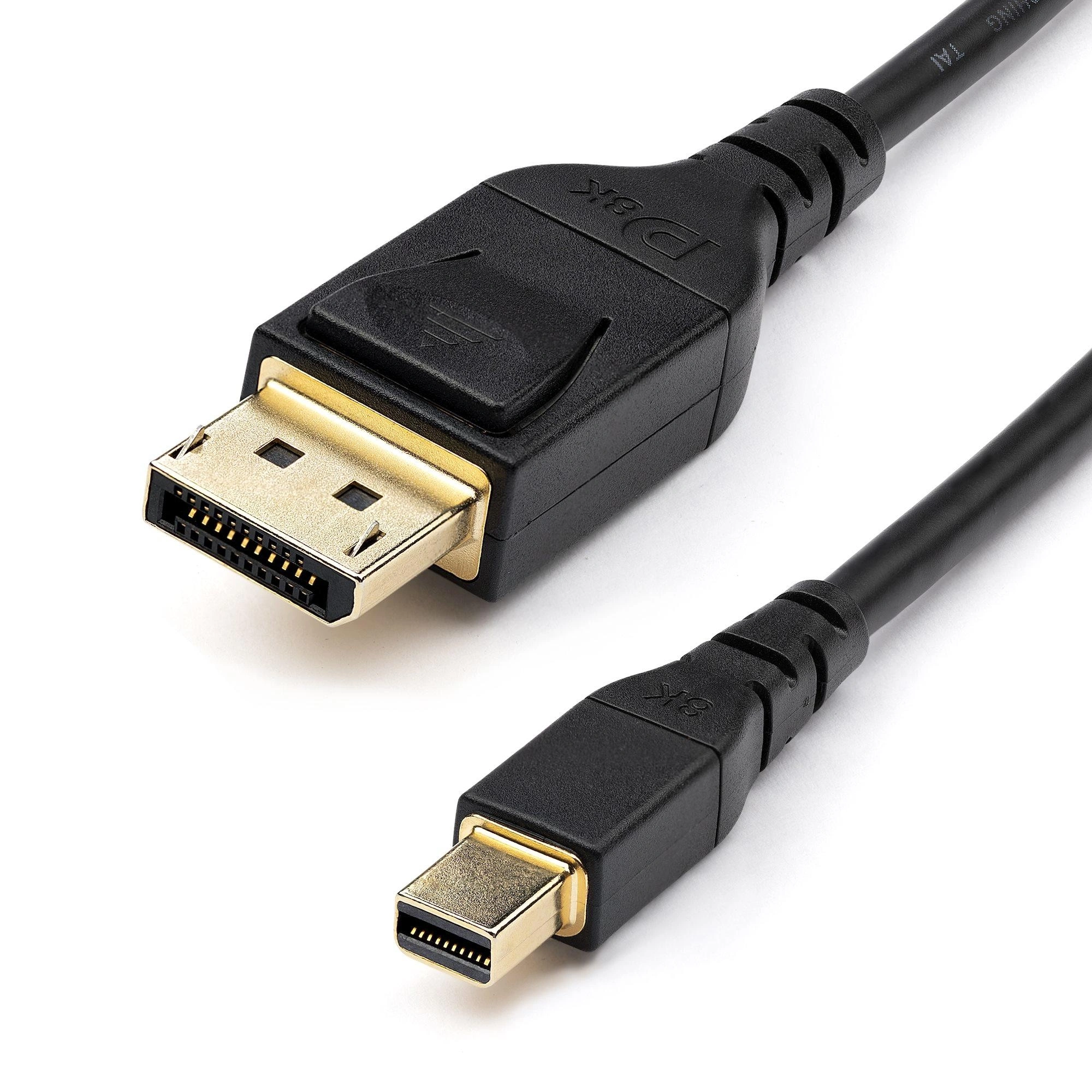 StarTech.com Cable Adaptador de 1m Mini DisplayPort a DisplayPort 1.4 Certificado por VESA - HDR de 8K 60Hz HBR3 - Cable mDP a Super UHD a DP 1.4