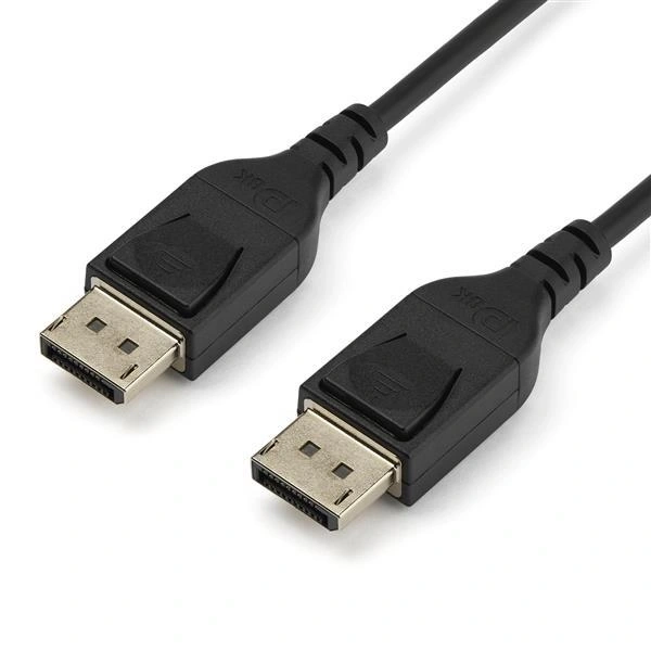 StarTech.com Cable DisplayPort 1.4 de 2m - Certificado VESA - 8K 60Hz - HBR3 - HDR - Super HD - Cable Delgado de Monitor DP a Conector DP - Ultra
