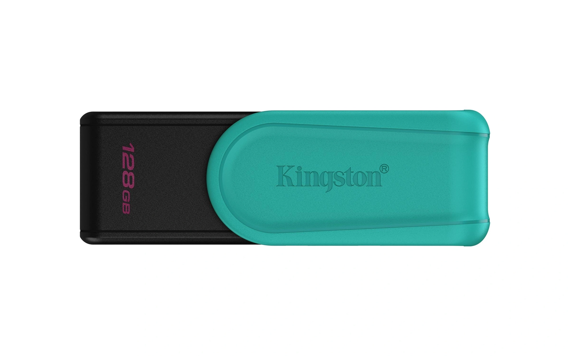 Kingston Technology DataTraveler 128GB Portable USB 3.2 Gen 1 Exodia S (Black/Turquoise)