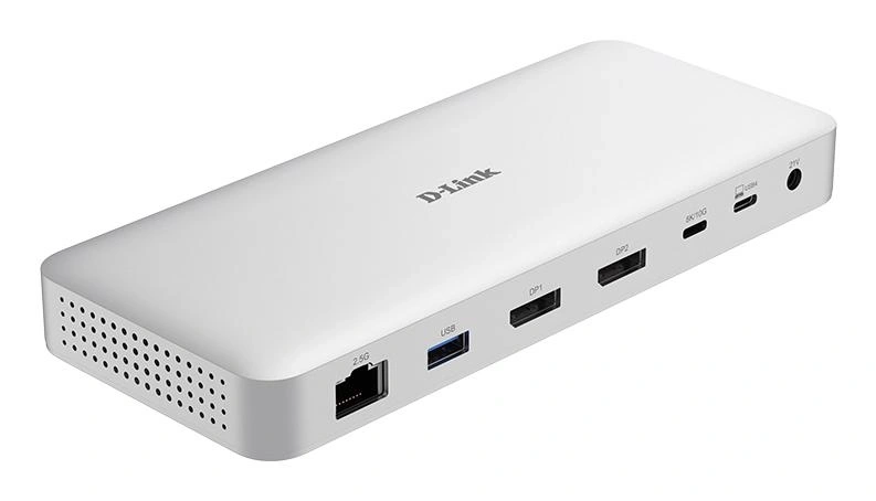 D-Link DUF-901/E base para portátil y replicador de puertos Alámbrico USB4 Gris