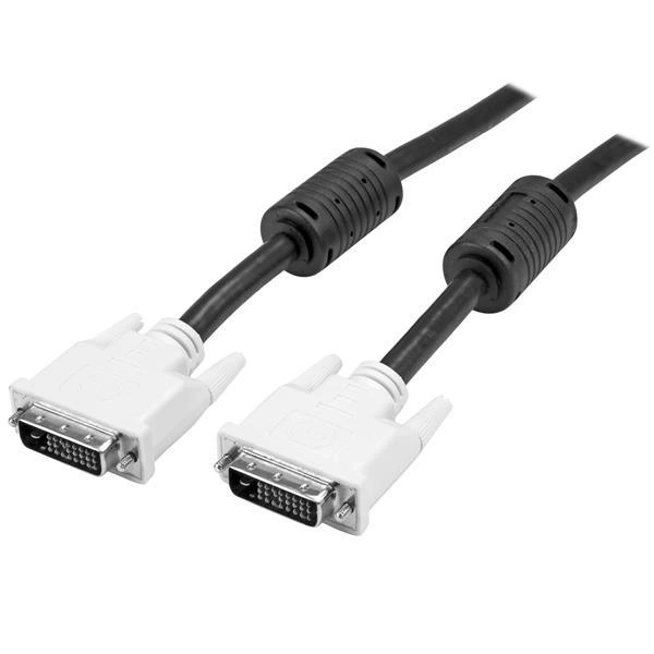 Startech.com cable de 10m dvi-d de doble enlace - cable de video digital para monitor dvi-d macho a macho - negro - 2560x1600,garantia lifetime
